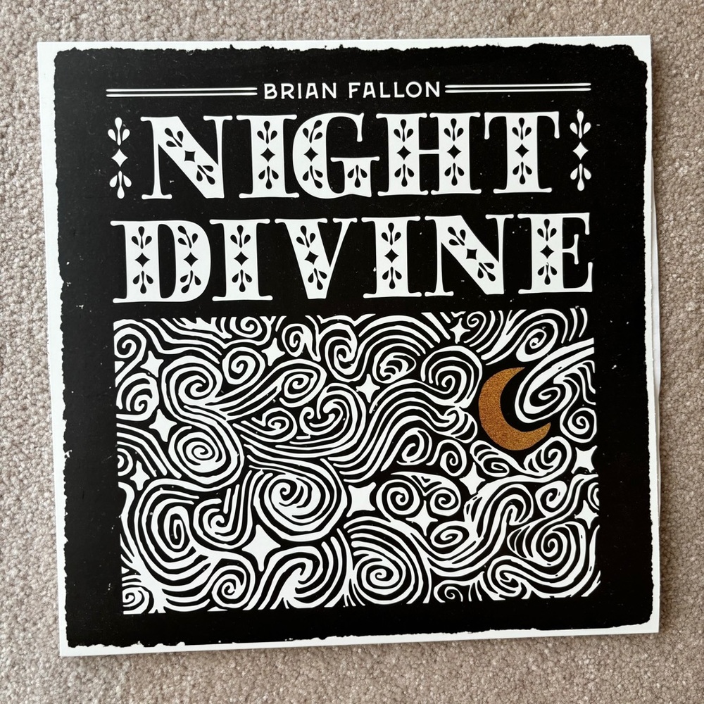 Brian Fallon Night Divine Vinyl Record LP